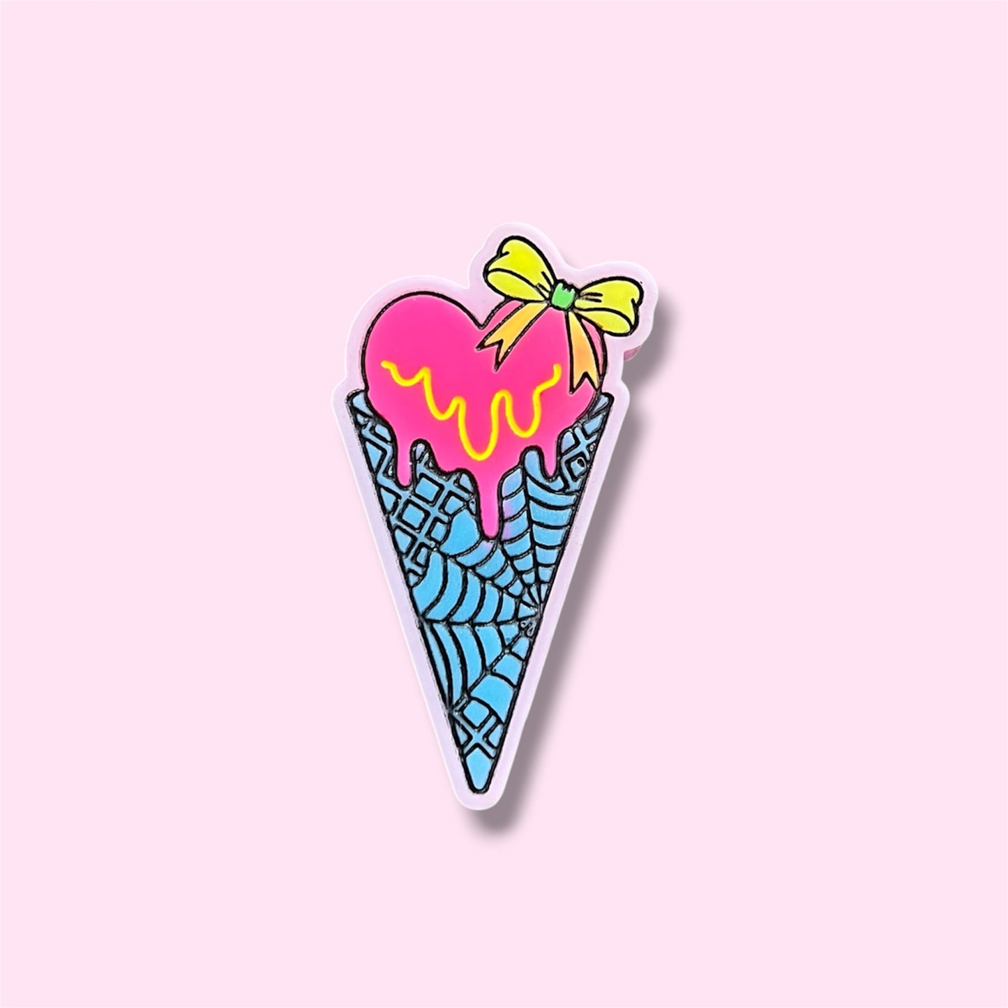 Melting heart icecream
