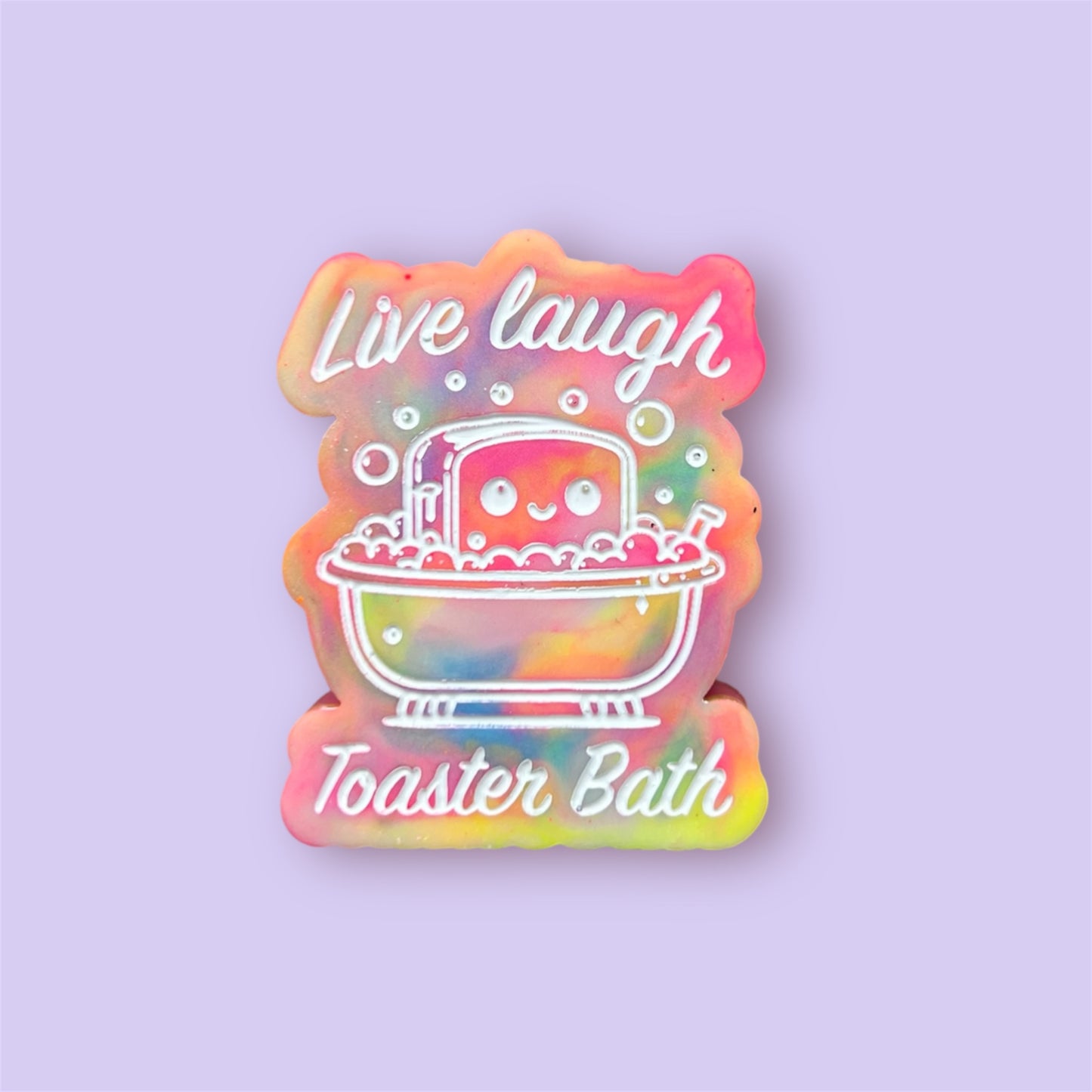Live laugh toaster bath