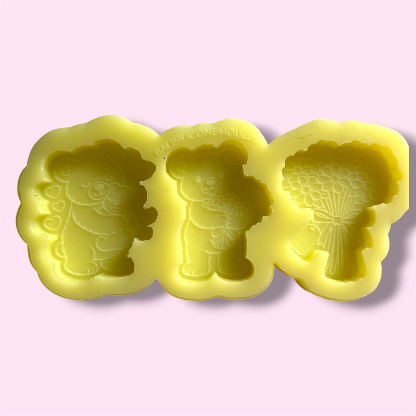 Floral Bear trio