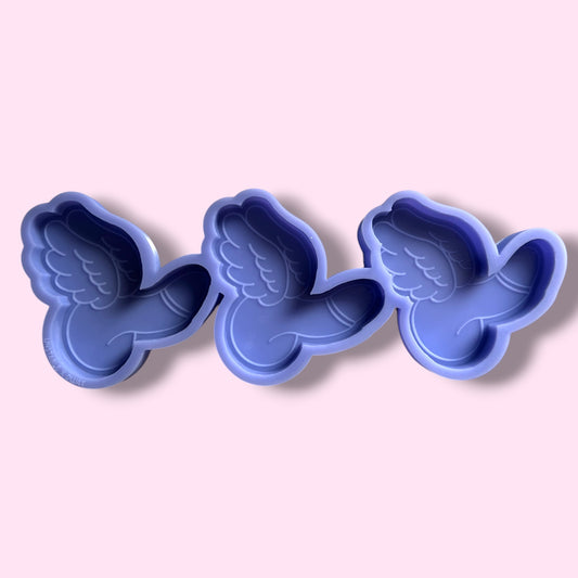 Flying chipolata trio mould