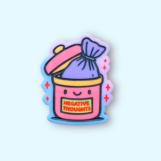 Negative thoughts bin