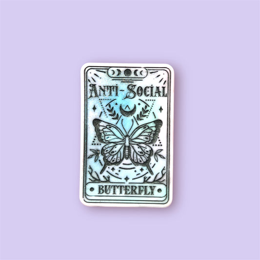 Anti-social butterfly